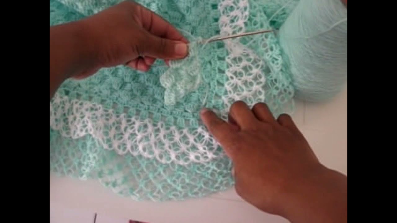 MANTA DE CROCHÊ PARA BEBÊ