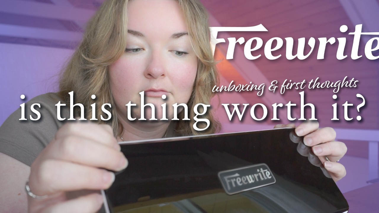 unboxing the freewrite traveler // worth the hype?