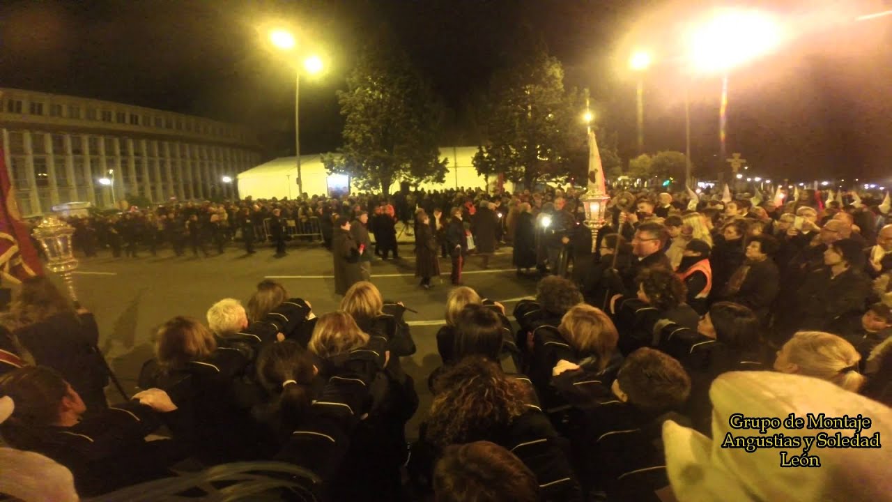 Encuentro del  Dainos con la Virgen de las Lagrimas 2016 -  Semana Santa León