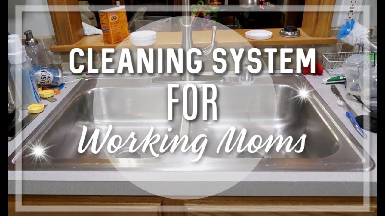 How to Shine My Sink | HOW TO START the FlyLady System | CLEANING SYSTEM for Working Moms