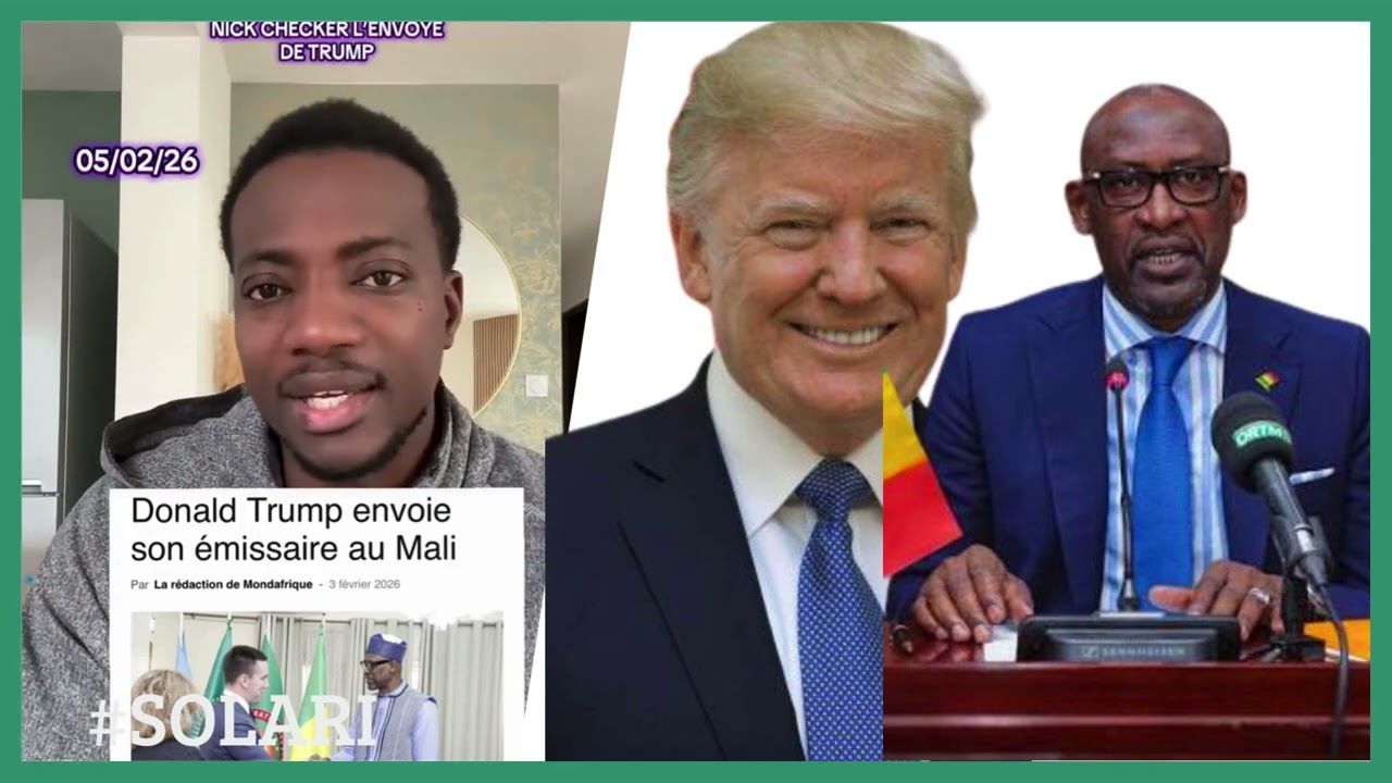 SOLARI DÉCORTIQUE LA VISITE DU REPRÉSENTANT DES ÉTATS UNIS D’AMÉRIQUE AU MALI 