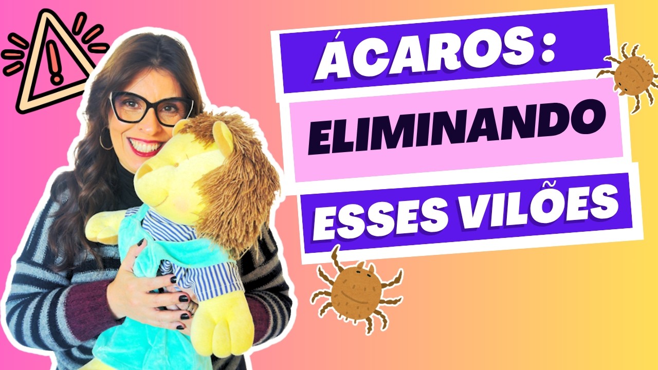 Ácaros em casa? Veja como se LIVRAR de vez 🧺🛏️