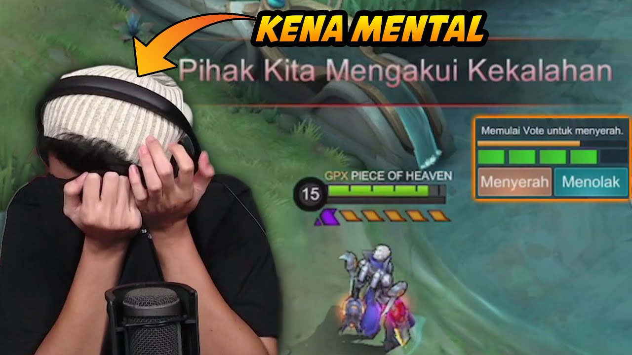 Nangis Gara2 Di Prank Surrender Lagi, PASRAH AKU SAMA KLEN!! - Mobile Legend Indonesia