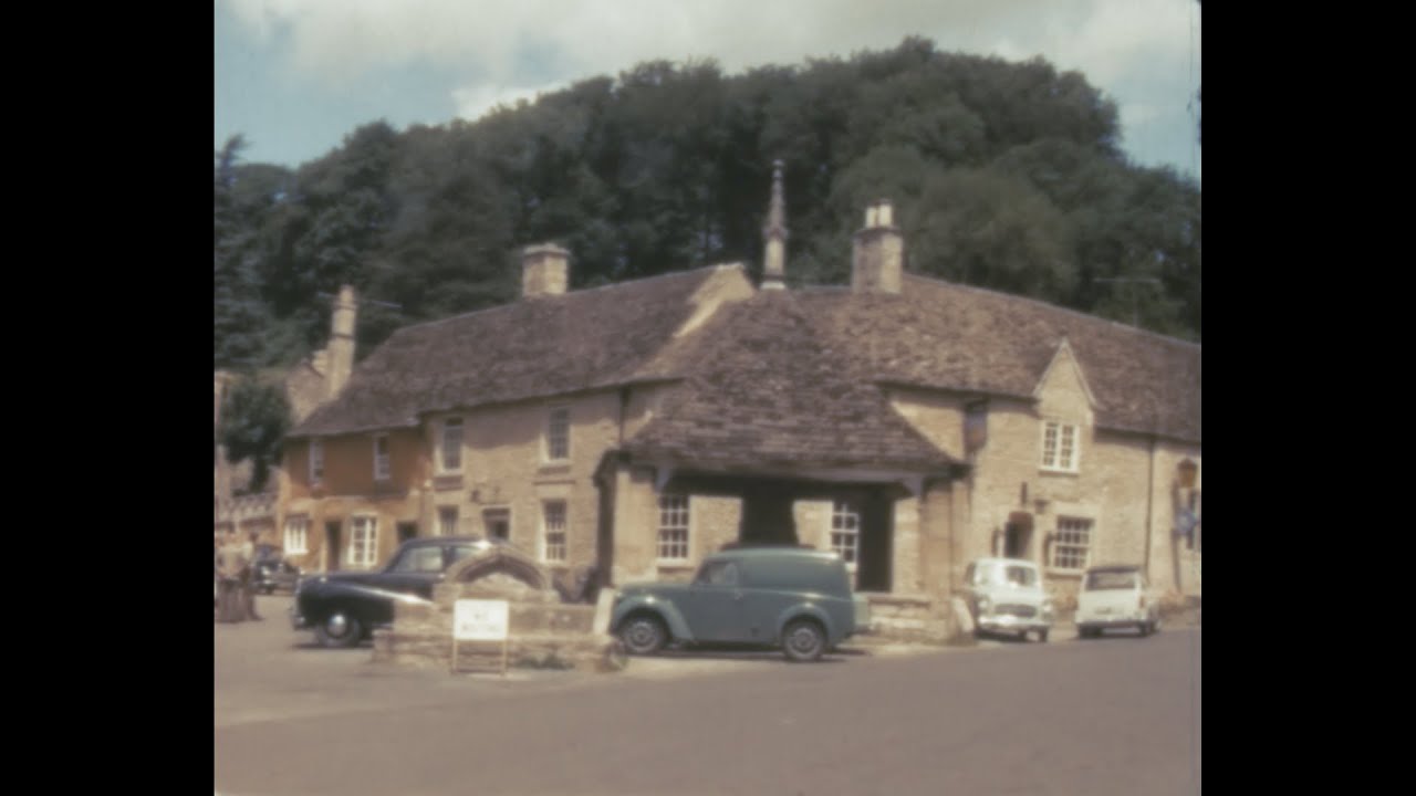 Castle Combe 1962 archive footage