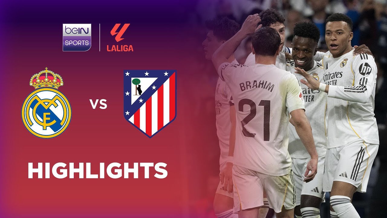 Real Madrid 3-2 Atl&eacute;tico Madrid | LaLiga 25/26 Match Highlights