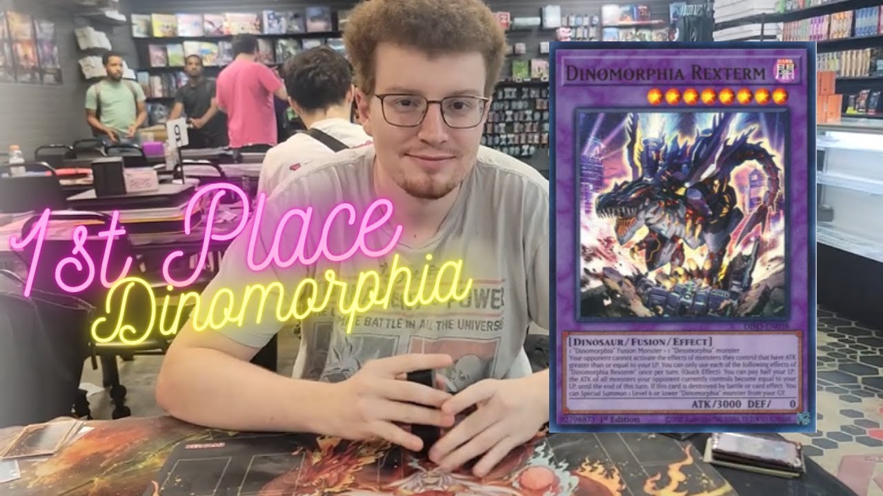 1st Place DINOMORPHIA Deck Profile May 2024! Yu-Gi-Oh! Feat. Timothy