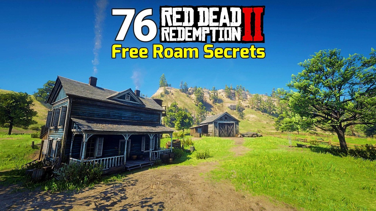 76 Free Roam Secrets That The Players Might Have Missed in RDR2