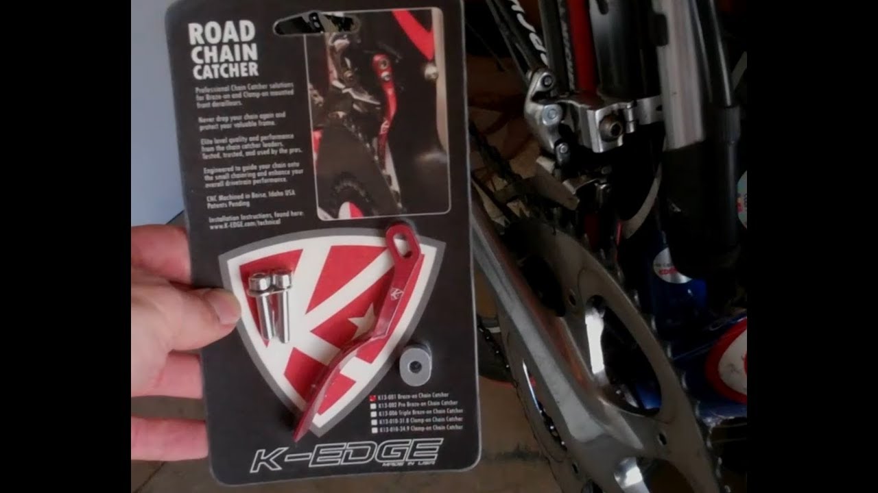 K-Edge Chain Catcher Install - No more dropped chains!!