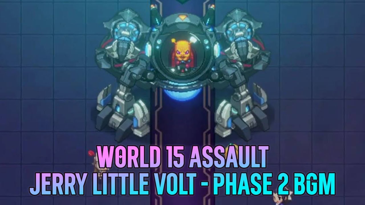 World 15 Jerry Little Volt Boss Fight - Phase 2 BGM (Extended) - Guardian Tales OST/BGM