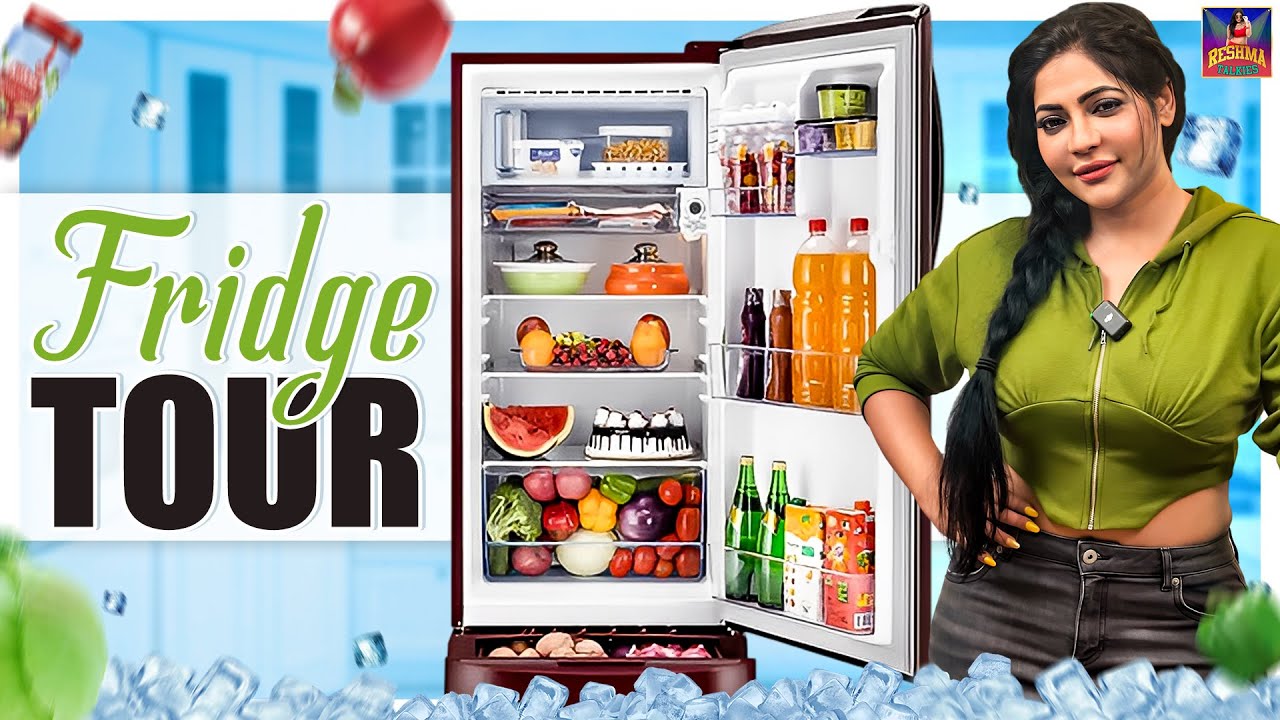 எங்க வீட்டு Fridge-ல என்ன இருக்குனு பாருங்க 😎🤟| Fridge Tour | Reshma Talkies