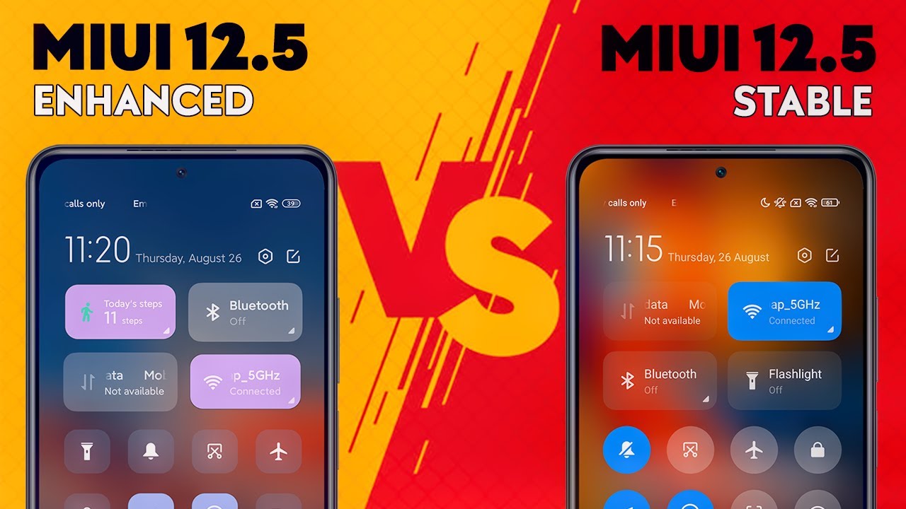 MAJOR DIFFERENCE Between MIUI 12.5 ENHANCED & MIUI 12.5 STABLE  (हिन्दी)