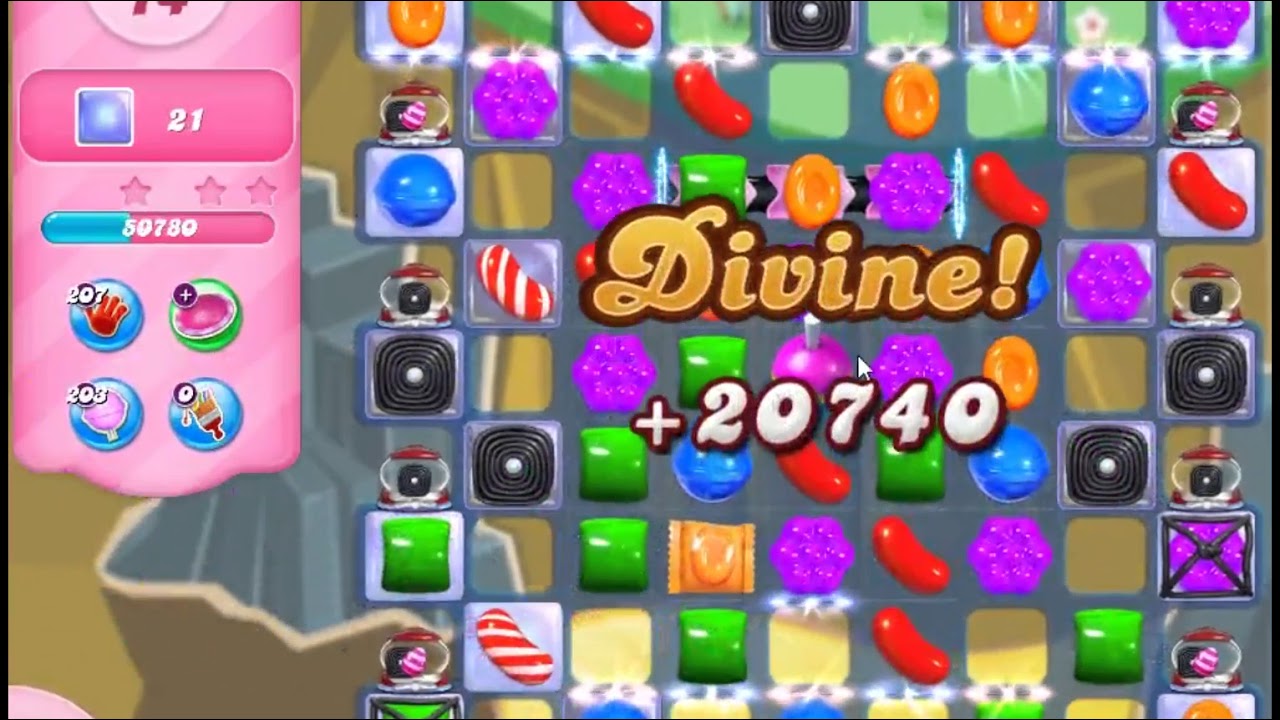 Candy Crush Saga Level 2911 - NO BOOSTERS (FREE2PLAY-VERSION)