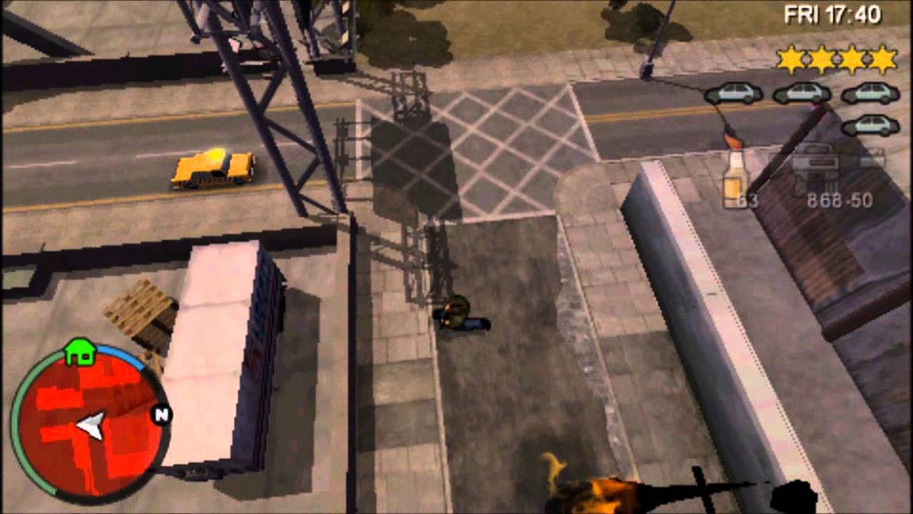 Grand Theft Auto Chinatown Wars (PSP) gameplay
