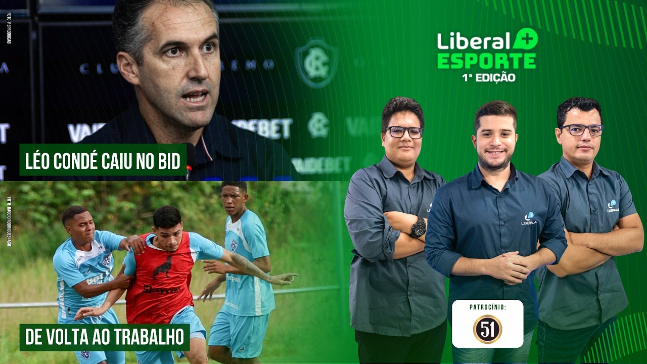 CONDÉ FALA DE REFORMULAÇÃO NO REMO | PAYSANDU SE RECUPERA PARA A COPA DO BRASIL