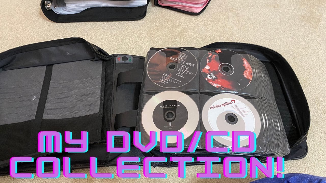 ASMR MY DVD/CD COLLECTION!