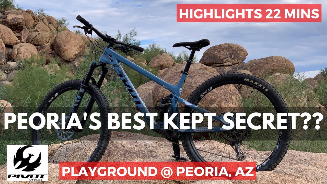 Arizona's Best Kept Secret? Peoria Playground [4K] Pivot Trail 429 with Jeff the Local Legend
