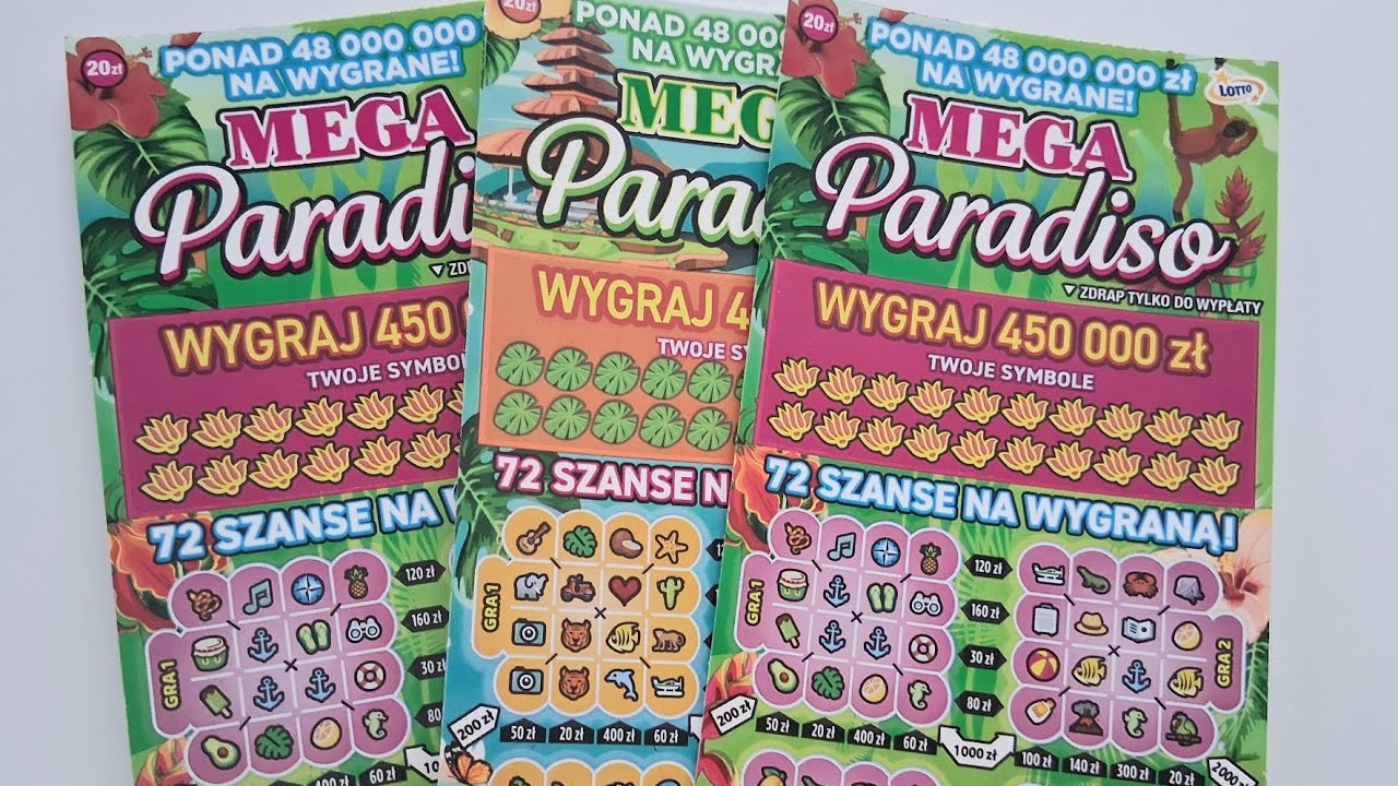 #1362 Premiera zdrapki Mega Paradiso 🍀❤️💰👍