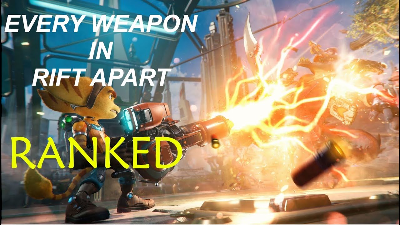 Every WEAPON in Ratchet and Clank: Rift Apart RANKED
