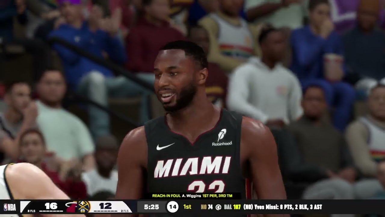NBA 2K26 MY NBA GAME DAY 16: HEAT @ NUGGETS