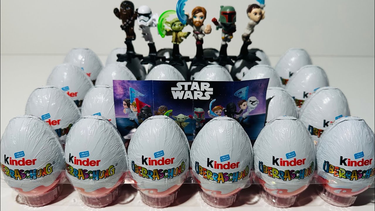 STAR WARS 2026 NEW Kinder Surprise Unboxing 2 Киндеры ЗВЕЗДНЫЕ ВОЙНЫ 2026 Выпуск 2 &Uuml;-Ei Star Wars 26