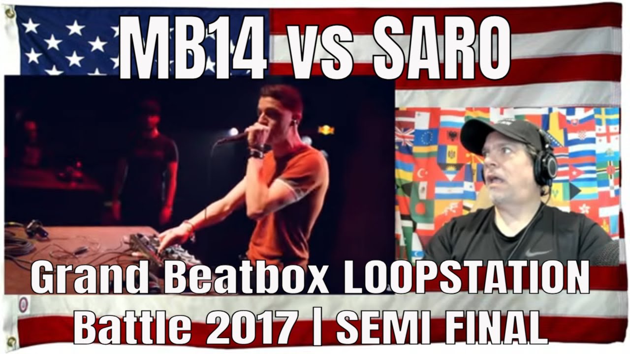 MB14 vs SARO | Grand Beatbox LOOPSTATION Battle 2017 | SEMI FINAL - REACTION