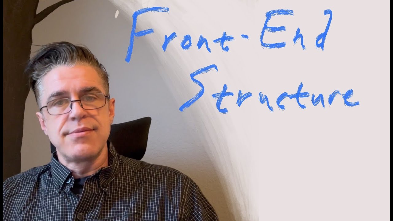 Adding structure to the React frontend