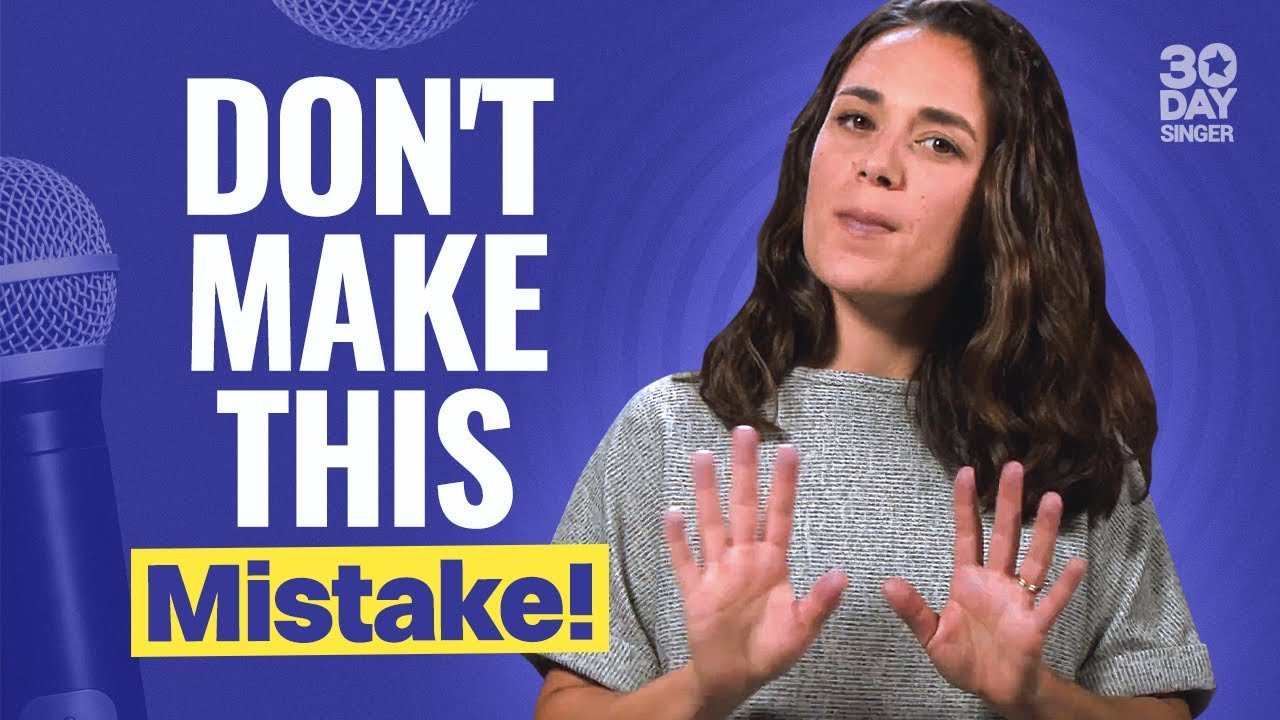 This head voice MISTAKE could cost you - chest voice tips