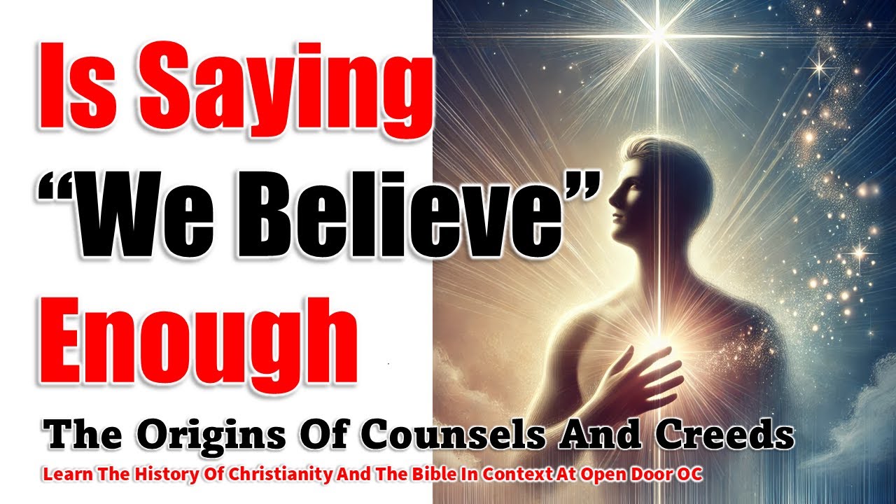 Is Saying We Believe And Repeating Prayers And Creeds Enough