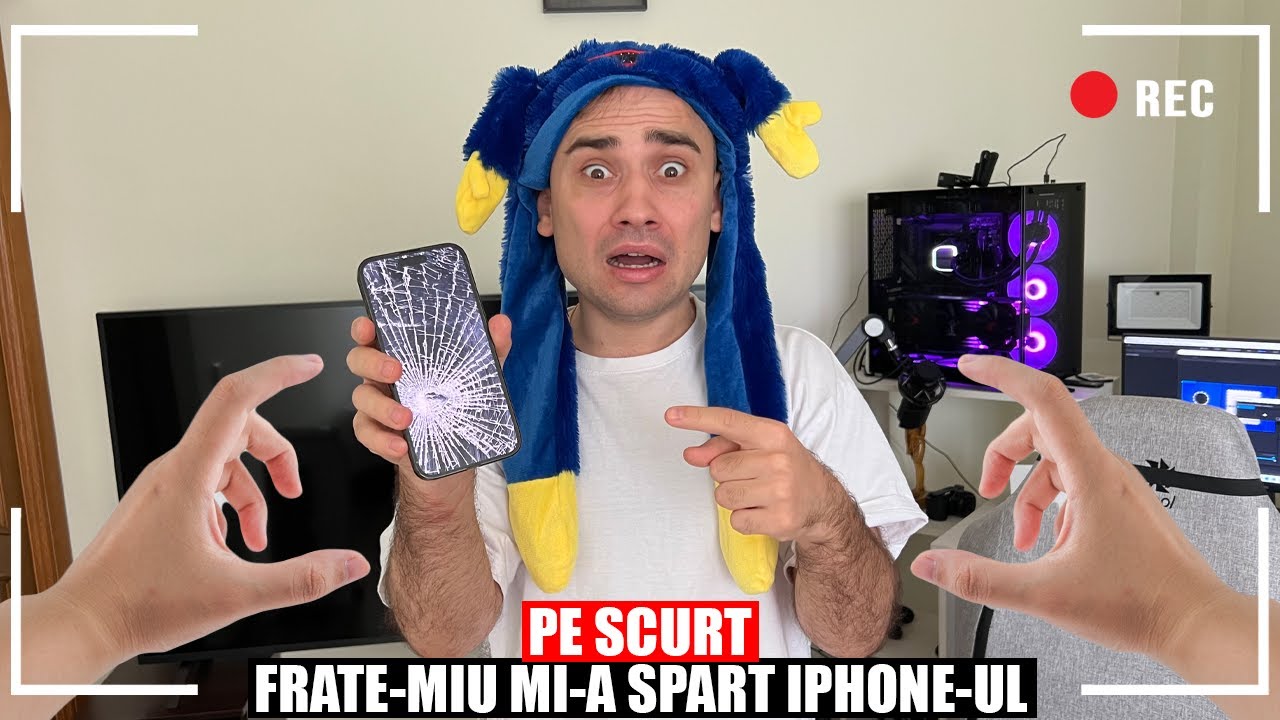 PE SCURT, FRATE-MIU MI-A SPART NOUL IPHONE | MI-AM SPART TELEFONUL | MI-AM LUAT NOUL IPHONE