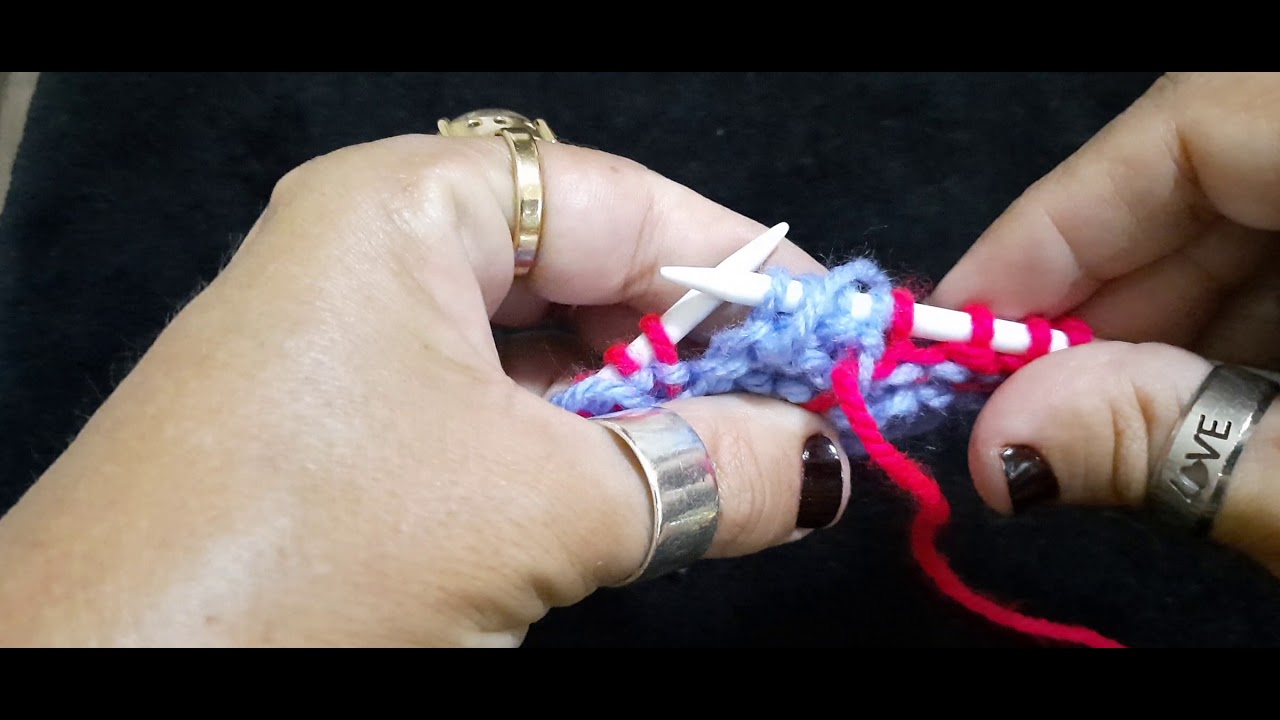 Tricô xadrez, Jacquard- Professora Anthonianne levenhagen