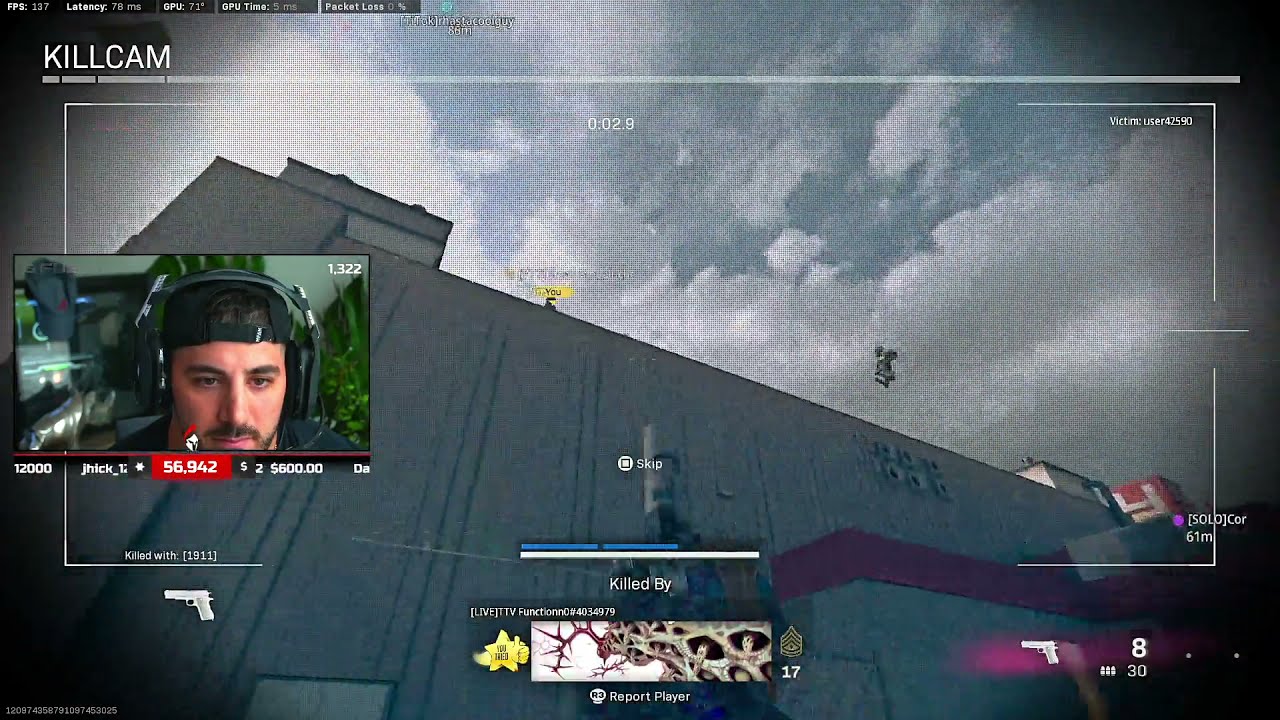 The last time Nickmercs played Warzone...