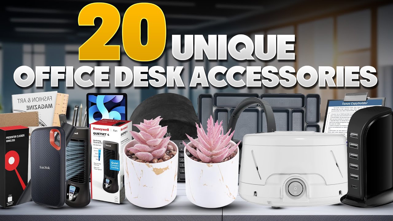 20 Unique Office Desk Accessories Upgrade Your Workspace