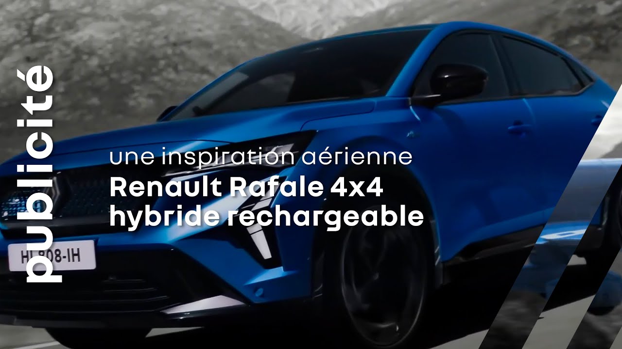 la créativité au service de la performance | Renault Rafale E-Tech 4x4 hybride rechargeable