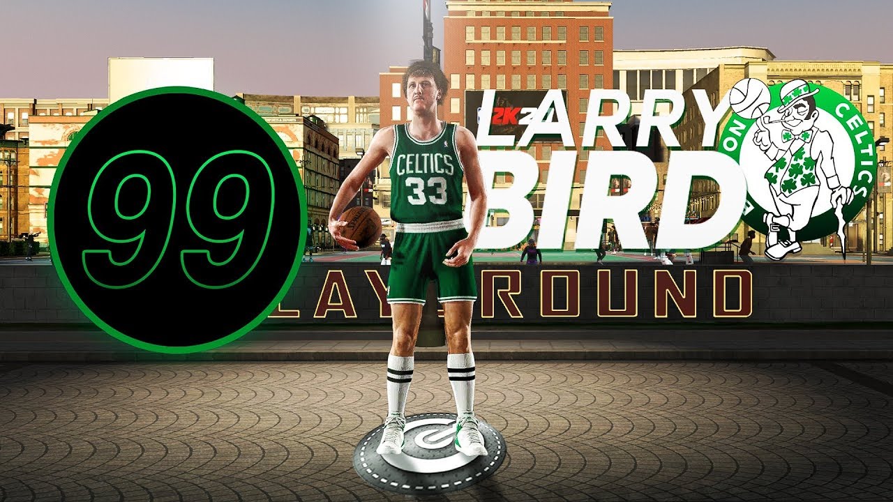 99 OVR LARRY BIRD GREENS from HALFCOURT in NBA 2K20