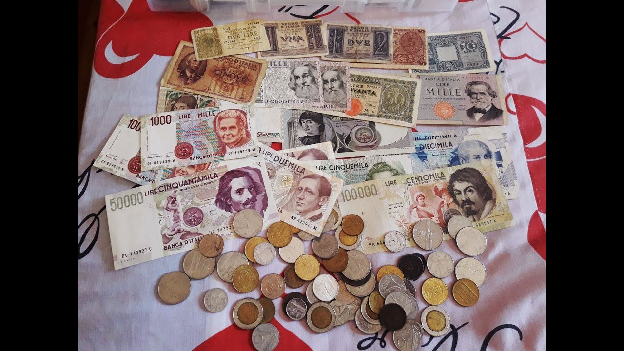 MY COLLECTION: ITALY (Lira italiana) Coins & Banknotes