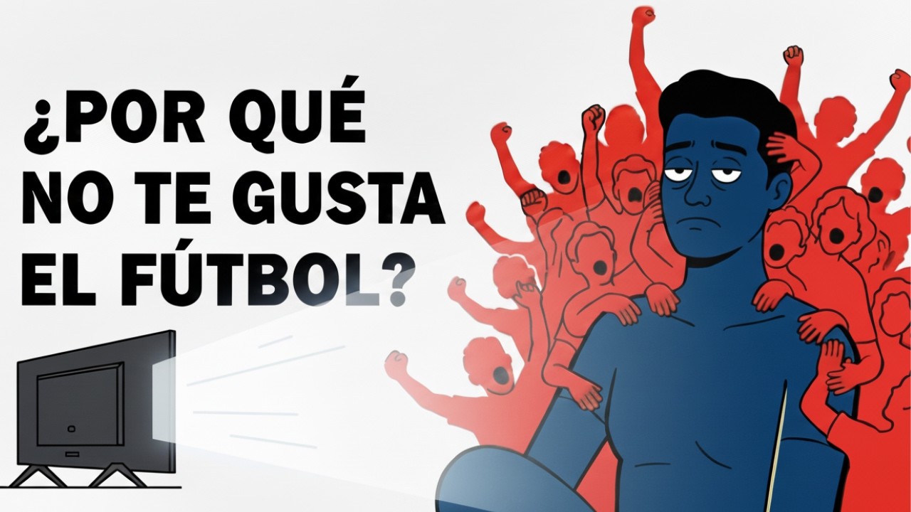 Psicología de personas que NO ven FUTBOL (y no es casualidad)