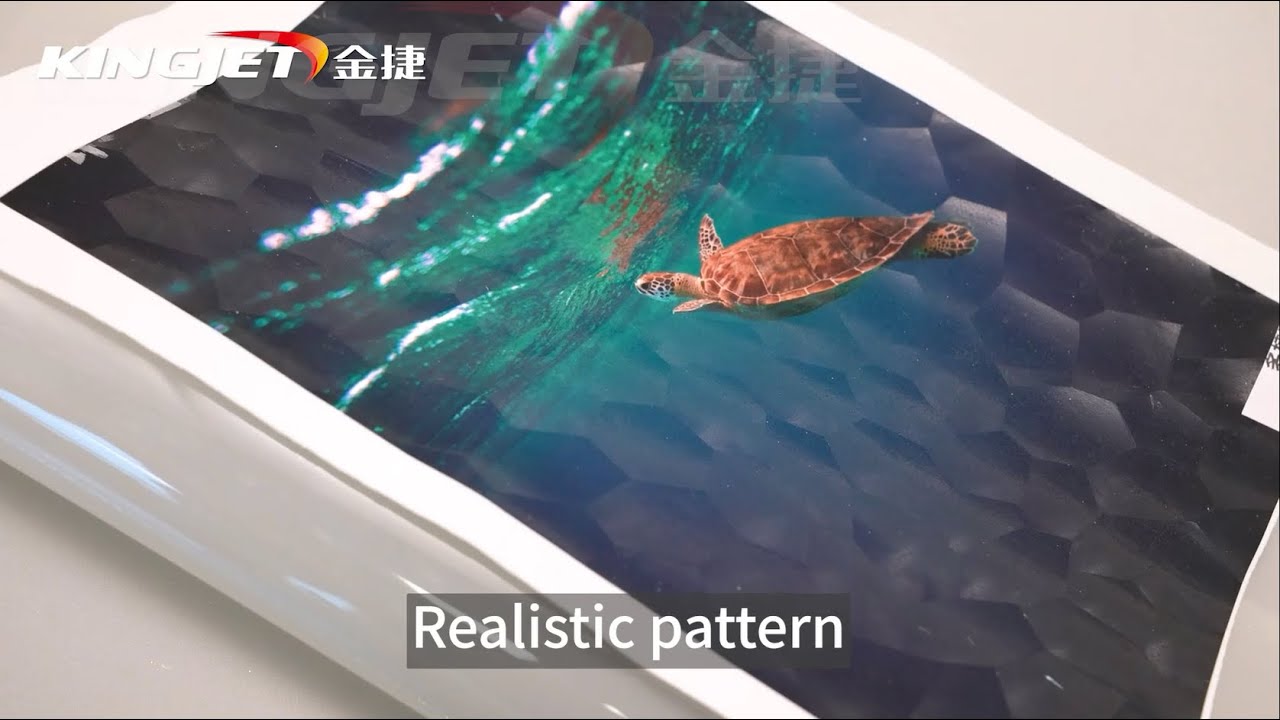 KingJet Polyhedron DTF Film With 3D Visual Effect#dtffilmfactory#dtftransferfilm#dtffilm#dtfpetfilm