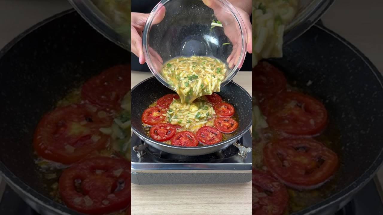 Eu não me canso de comer omeletes assim, é delicioso demais!