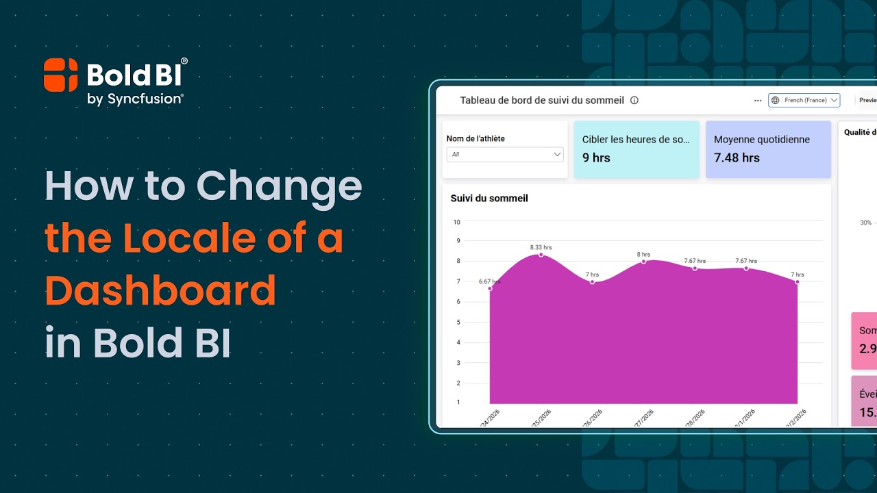How to Change the Locale of a Dashboard in Bold BI