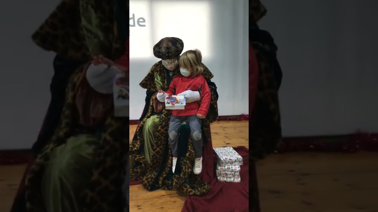VISITA DE SSMM LOS REYES MAGOS DE ORIENTE. COLEGIO MONTEGRANDE. INFANTIL. 20/12/2021