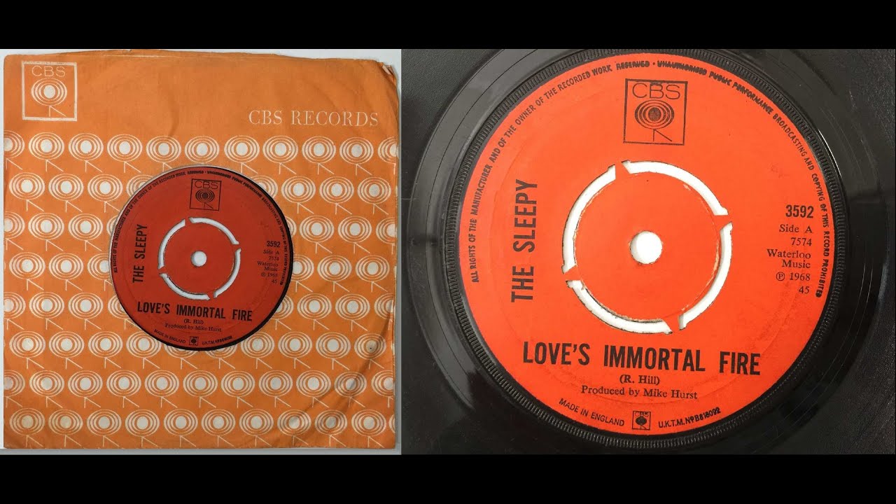 The Sleepy - Love's Immortal Fire (Rod Hill) &ndash; 1968 U.K. Mod Soul Psych