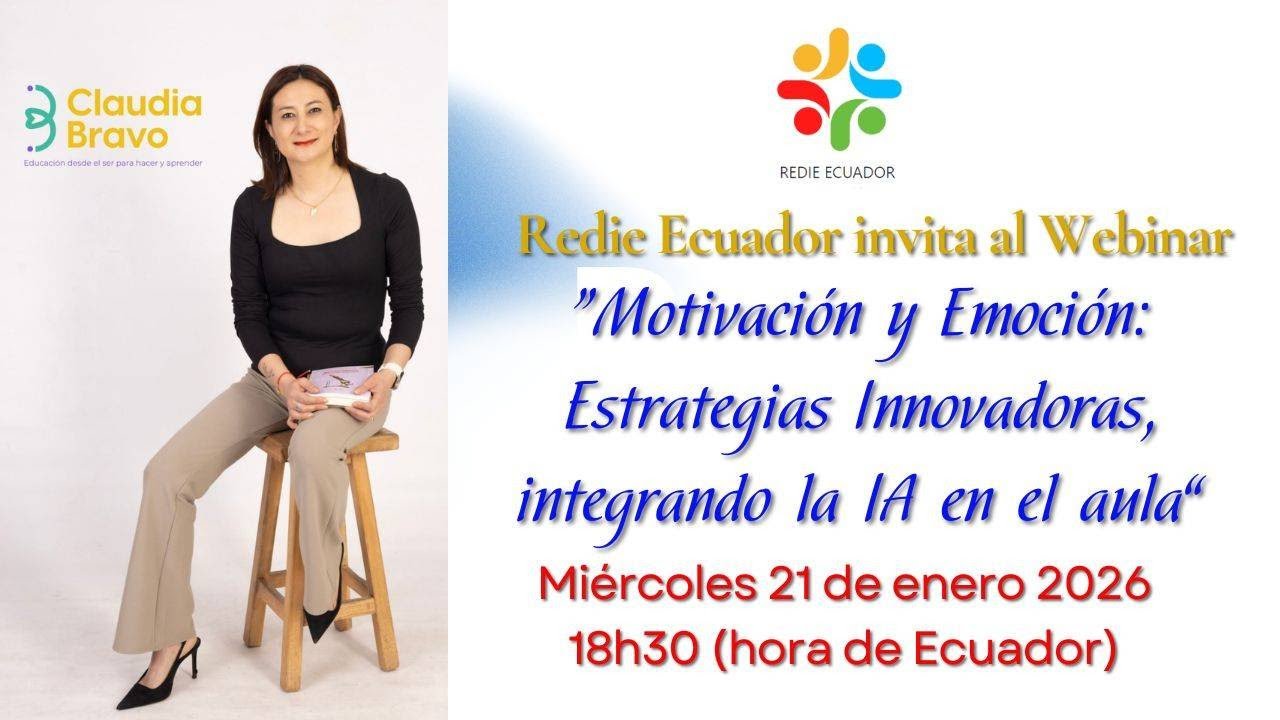 Webinar GRATUITO: Motivación y Emoción: Estrategias Innovadoras con IA en el Aula