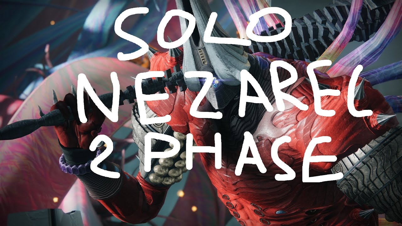 Solo 2 Phase Nezarec | Prismatic Warlock | Ash and Iron | Destiny 2