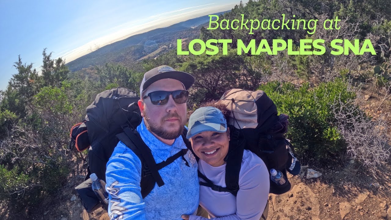 Fall Backpacking at Lost Maples State Natural Area