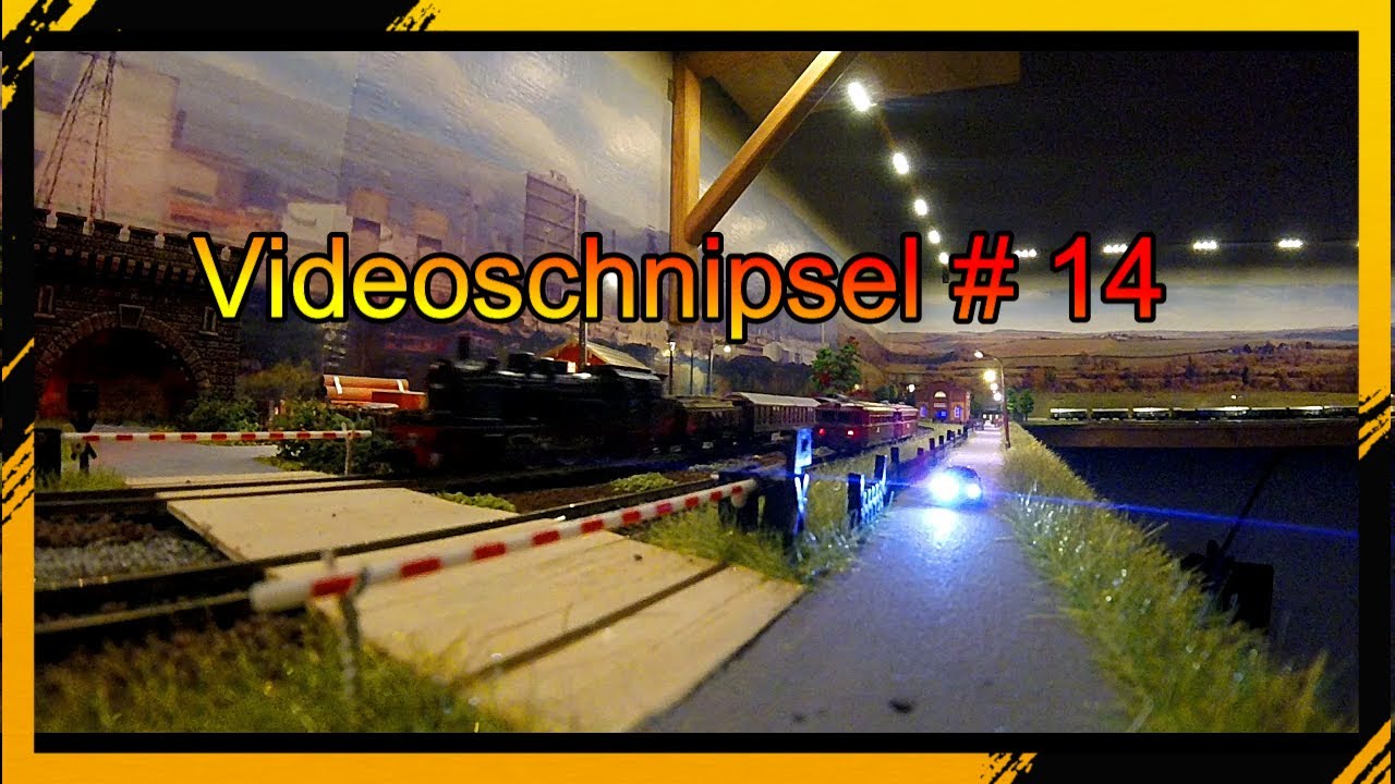 Spur N 1:160 Modelleisenbahn Digital Fahrvideo Videoschnipsel # 14