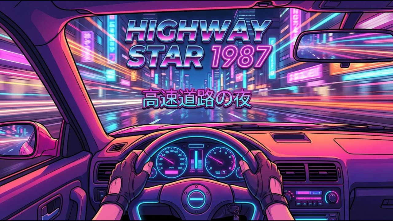 HIGHWAY STAR 1987 – 80s Japanese City Pop | 懐かしい日本シティポップ【Playlist 2】