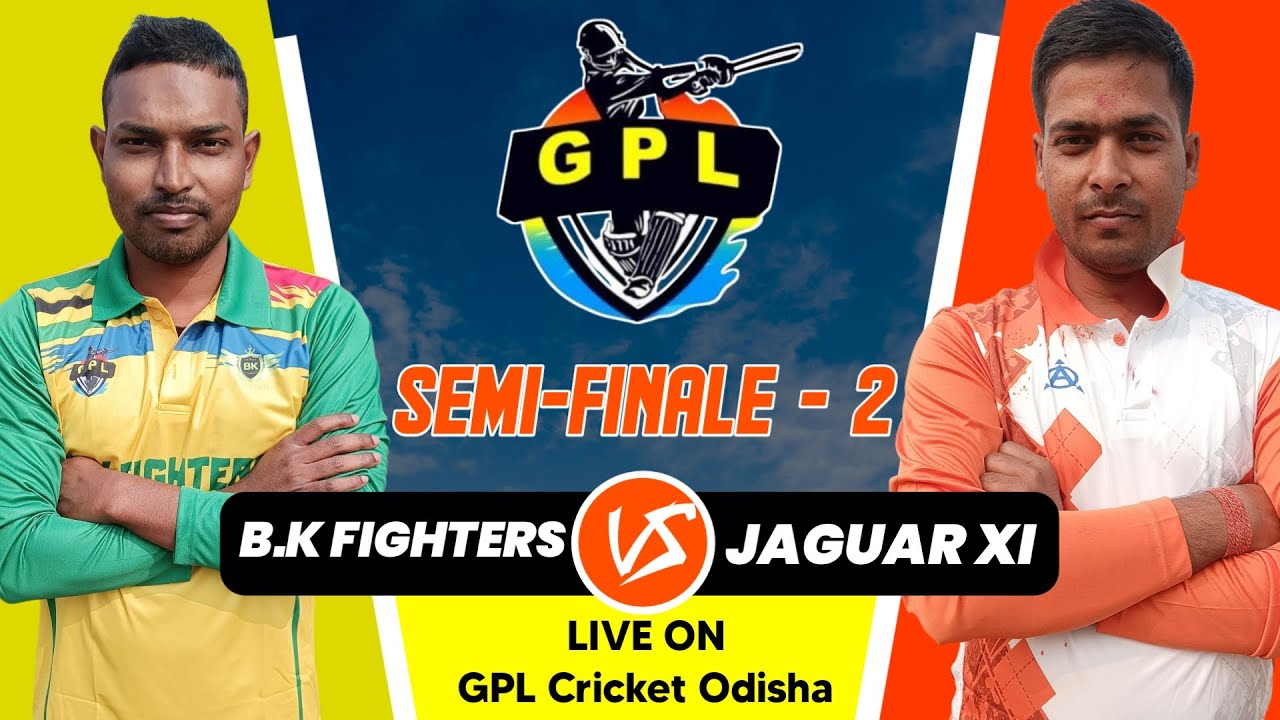 🛑LIVE : JAGUAR XI VS B.K FIGHTER // Gadabisunpur Premier League - 2026//GPL CRICKET ODISHA