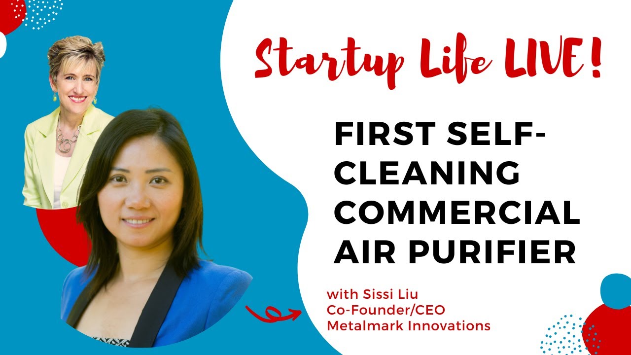 First Self-Cleaning Commercial Air Purifier - Based on Biomimicry