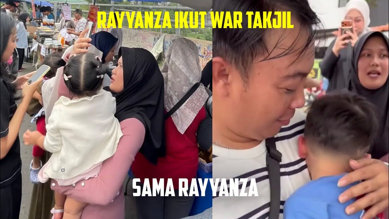 LILY IKUT WAR TAKJIL SAMA RAYYANZA