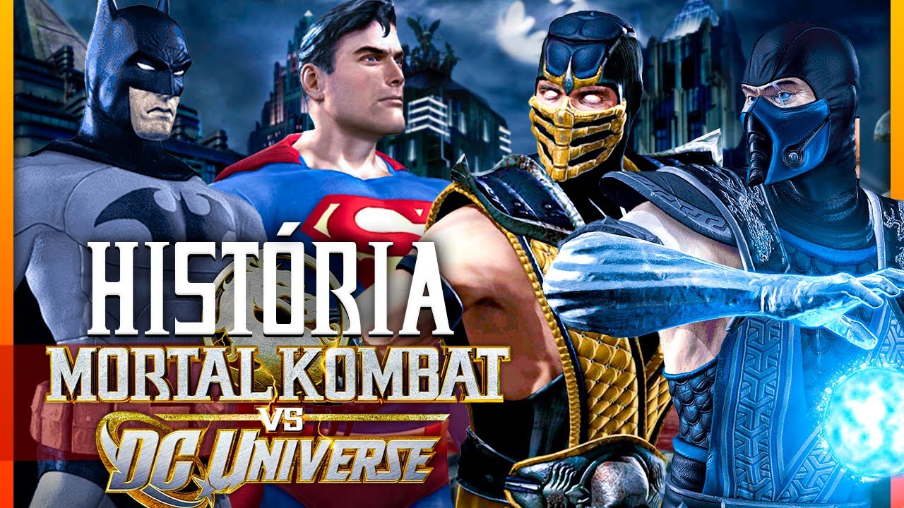 MORTAL KOMBAT vs DC UNIVERSE: A HISTÓRIA COMPLETA em 1 VÍDEO [RESUMÃO]